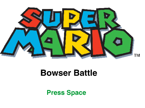 Super Mario Bowser Battle