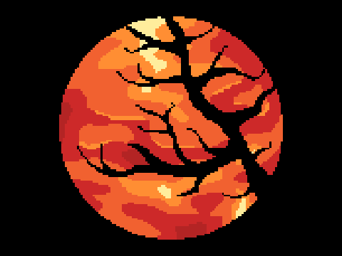 Burned | #Art #Pixelart #burned #colours #colourpalette