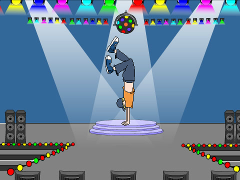 Dancer I made for school
