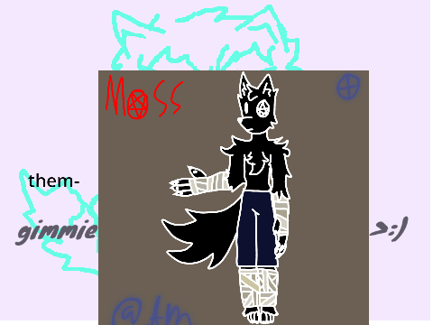 let me draw your ocs!!! Moss or cat