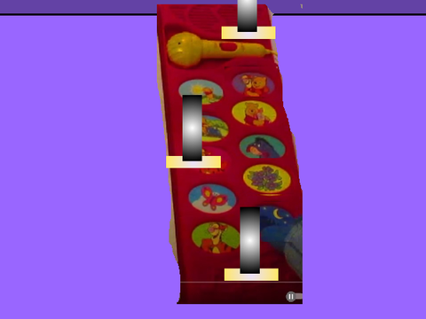 CIRCUIT BENT WINNIE THE POOH BOOKSTRIP FEATURING 5 BODY CONTACTS