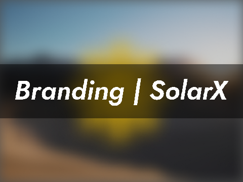 Branding | SolarX