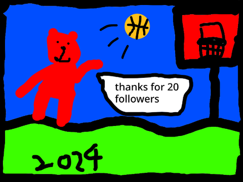 TYSM for 20 followers