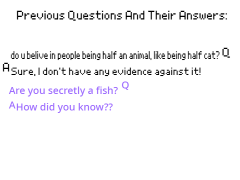 Questions & Answers (Open!)