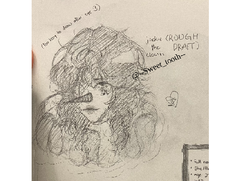 ⫸ - jackie / the clown of shadows (diff. rp)