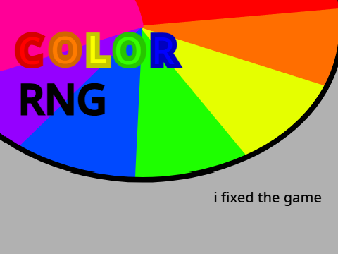 Color RNG v1.12.6 (READ NOTES AND CRED.)