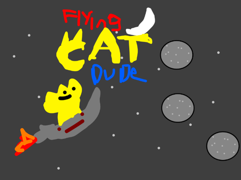 Flying Cat Dude