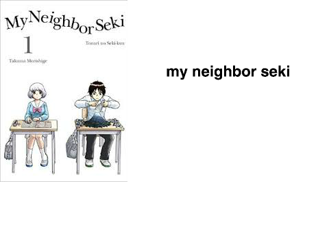 manga i love