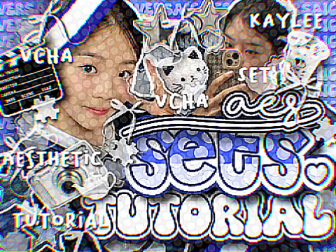 ୨♡୧ ☁️ ╰→  aes set tutorial