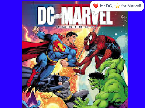 DC vs Marvel!