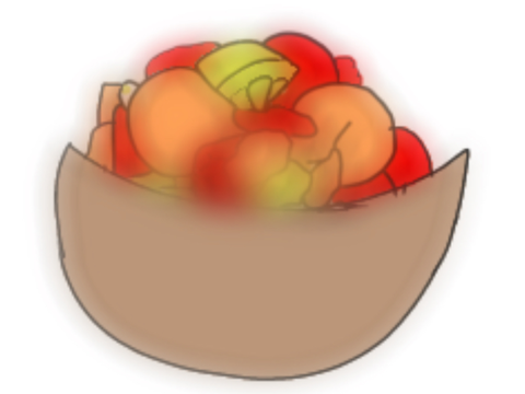 WoF cabin art - Fruit Bowl