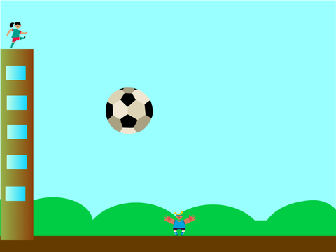 サッカーボールキャッチ 