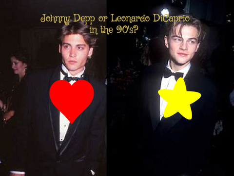 Johnny Depp or Leonardo DiCaprio?
