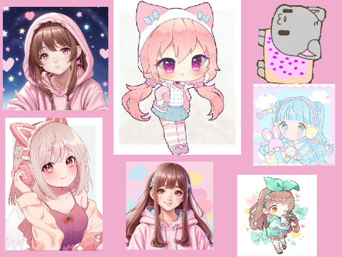 my book [anime stickers]