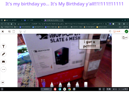 I got a PC...I GOT A PC!!!!!!!!!