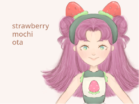 strawberry mochi ota