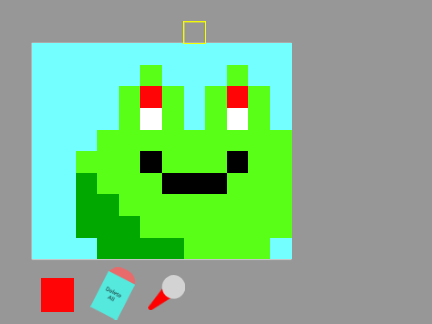 Pixel Art Drawing