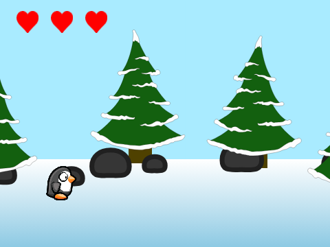 Penguin Jumping Game Log
