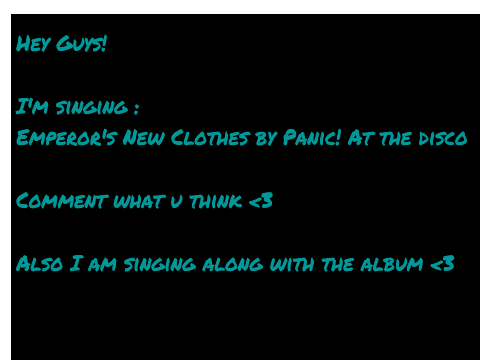 Emperor's New Clothes (Cover?)