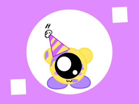 Birthday animation ! @purple_kirby_61