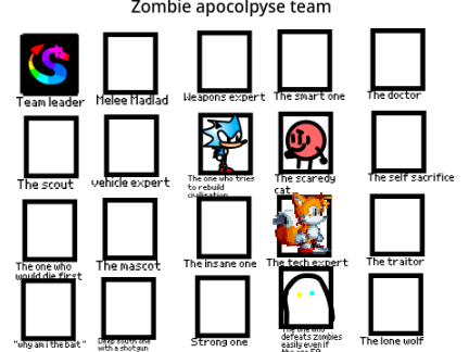 add yourself into The zombie apocolpyse team remix remix remix remix