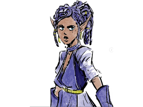Can someone draw my oc tysm if you do <3