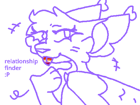 ✮ sharkblaze's relationship finder ✮