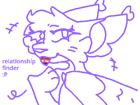 ✮ sharksnare's relationship finder ✮