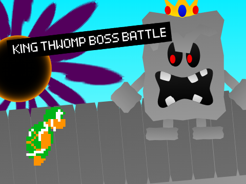 king thwomp boss battle