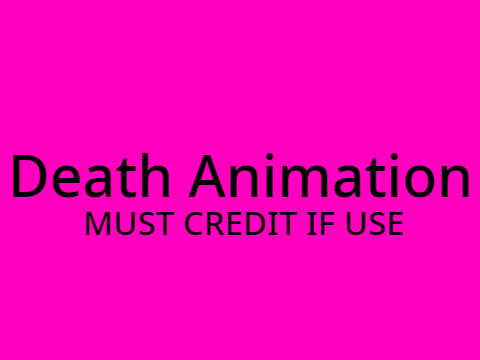 death animation test