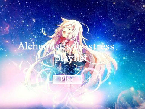 { Alchemist's de-stress Mix }