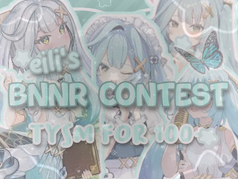 [CLOSED] ₊˚✰ 100+ banner contest ៸៸