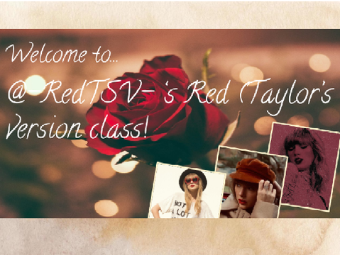 Red (Taylor's Version) classroom by @-RedTSV-
