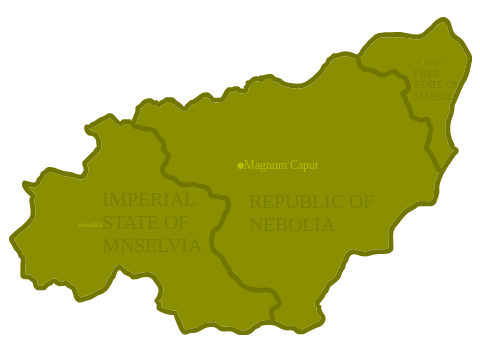 Map of the Manselvian-Nebolian Confederation