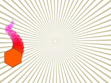 Bouncy Hexagon