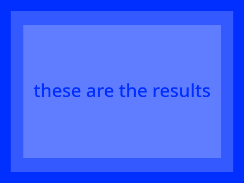 dta results