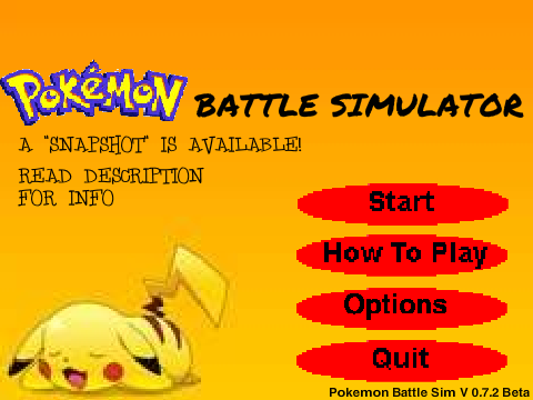 Pokemon Battle Simulator 0.7.2 BETA