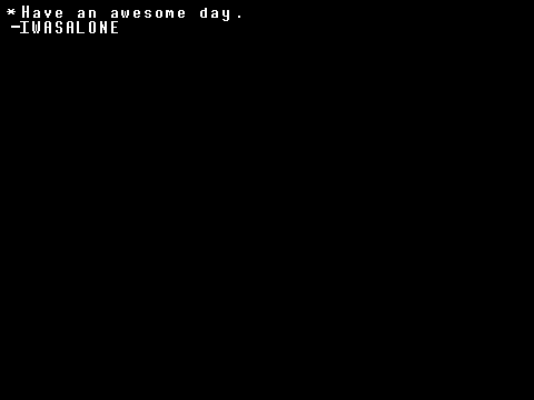Undertale Text Engine
