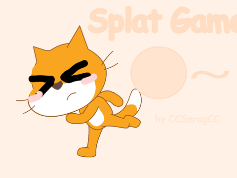 Sarah Splat game (school game)