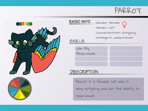DTA Entry - Parrot
