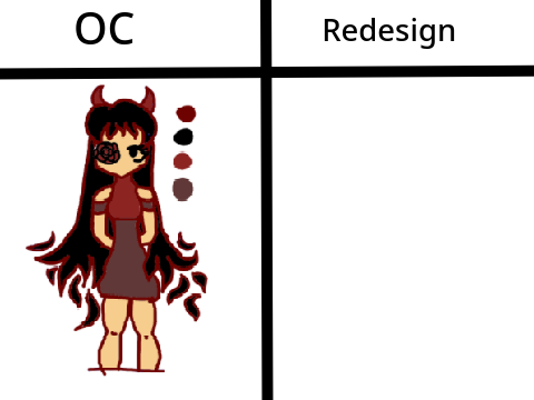 Redesigning OCs! remix