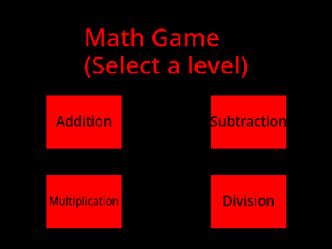 Math Game