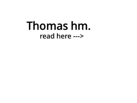 Thomas hm.