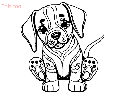 Cute puppy