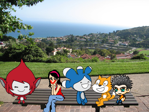 add yourself sittin' on a bench +1 remix