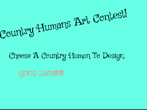 COUNTRY HUMANS ART CONTEST
