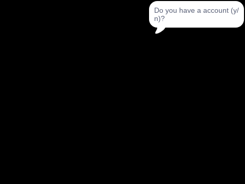 USERNAME AND PASSWORD