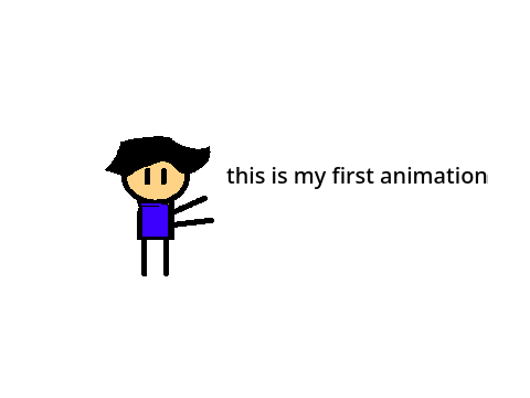 my first animation
