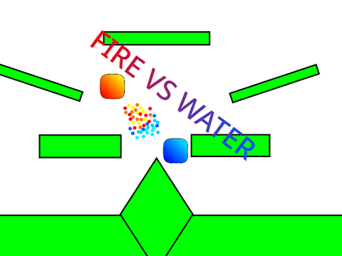 Water vs Fire (2 player game)