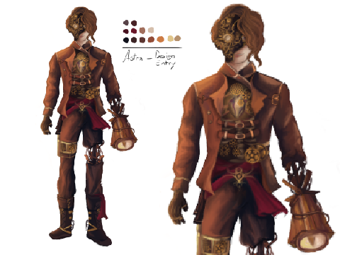 - Mechanical Man - Character Design